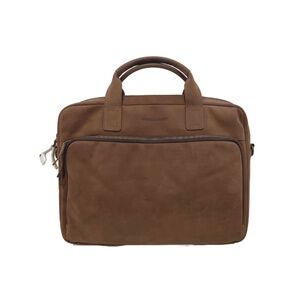 Johnston & Murphy Rhodes Briefcase. Oil Leather